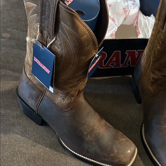 Durango Men's Dark Brown Western Boots - Picture 3 of 7